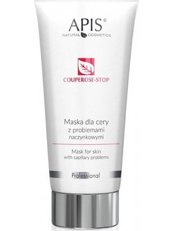 Apis Natural Cosmetics Couperose-Stop Κρεμώδης Μάσκα Προσώπου για Ενυδάτωση 200ml