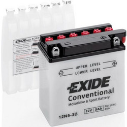 Exide Μπαταρία Μοτοσυκλέτας 12N5-3B 5Ah