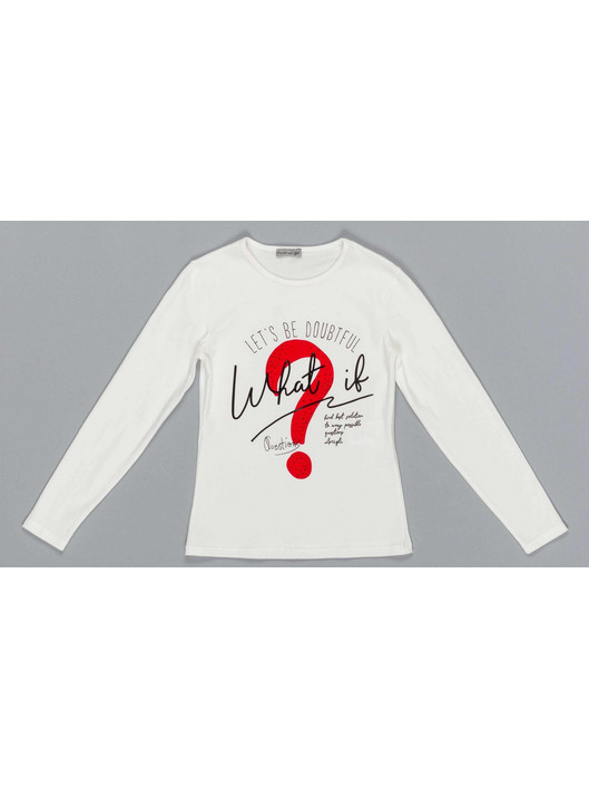 Artigli Παιδικό T-Shirt Μακρυμάνικο Λευκό 12428