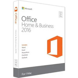 Microsoft Office Home & Business 2016 Πολύγλωσσο Συμβατό με Mac για 1 Χρήστη (Ηλεκτρονική Άδεια)
