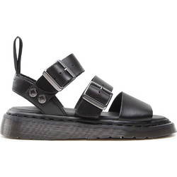 Dr. Martens Gryphon Brando Δερμάτινα Γυναικεία Σανδάλια Μαύρα 15695001