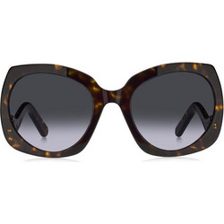 Marc Jacobs MARC808S 086GB Γυναικεία Γυαλιά Ηλίου Oversized Κοκάλινα Ταρταρούγα με Μαύρο Φακό