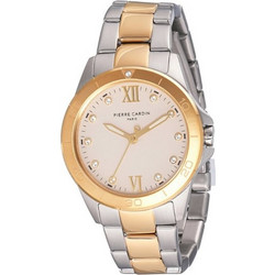 Pierre Cardin Observatoire Γυναικείο Ρολόι με Ασημί Μεταλλικό Μπρασελέ CF.1009.MU