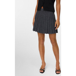 Vero Moda Μίνι Φούστα Πλεκτή Ψηλόμεση Πλισέ Ανθρακί 10331534