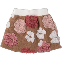 iDo Παιδική Φούστα Floral Καφέ 4F364-8901