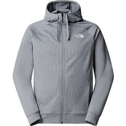 The North Face Ανδρική Ζακέτα Φούτερ με Κουκούλα και Φερμουάρ Γκρι NF0A8DVYPUW