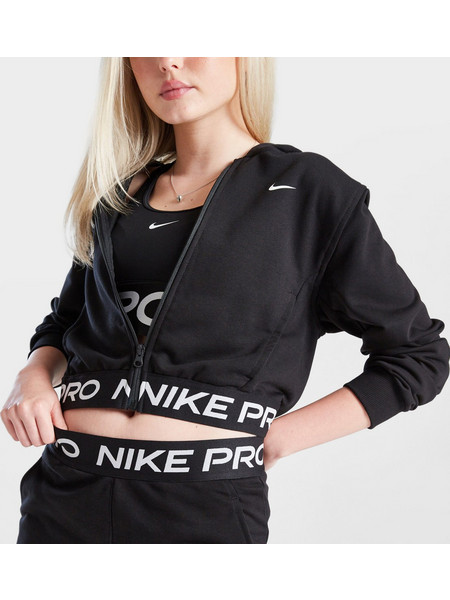 Nike Dri-Fit Παιδική Ζακέτα Φούτερ με Φερμουάρ Μαύρη HQ9312-011