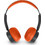 Muse M-271 BO Ενσύρματα & Ασύρματα Bluetooth Ακουστικά On Ear Μαύρα Πορτοκαλί
