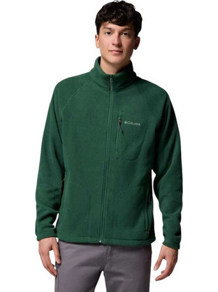 Columbia Fast Trek Ανδρική Ζακέτα Fleece με Φερμουάρ Χακί AM3039A-375