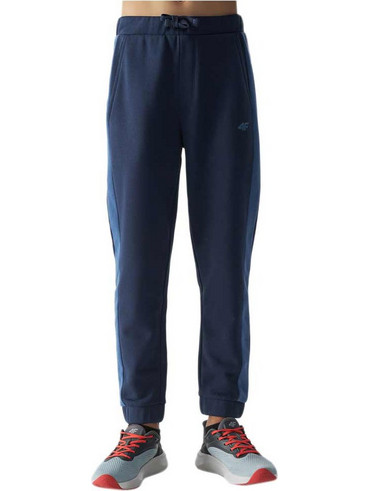4F Παιδικό Παντελόνι Φόρμας Navy Μπλε 4FJWAW24TTROM759-30S