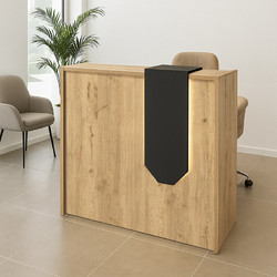 Megapap Navita Γραφείο Reception Ξύλινο 113.6x42x111.8cm GP042-0348,1