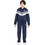 Nike Dri-Fit Παιδικό Σετ Φόρμας Navy Μπλε Λευκό HQ9316-410