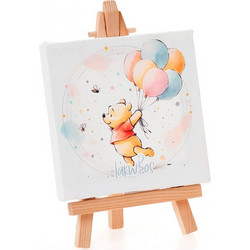 Bellissimo Μπομπονιέρα Βάπτισης Καβαλέτο Winnie The Pooh από Ύφασμα 24τμχ ΚΤ-39