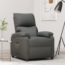 vidaXL Πολυθρόνα Relax Ανακλινόμενη Ανθρακί 340178