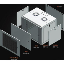 Elegant ELGW16U6060BL561 Επιτοίχια Καμπίνα Rack 16U 60cm
