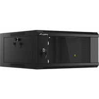 Lanberg WFFA-5604-10B Επιτοίχια Καμπίνα Rack 4U 57x60x27.7cm