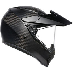 AGV AX-9 Mono Black Κράνος Μηχανής On / Off 1540gr