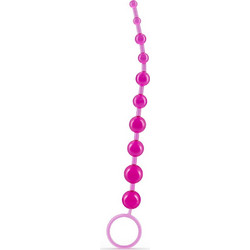 Crushious Anal Beads Πρωκτικές Μπίλιες Ροζ