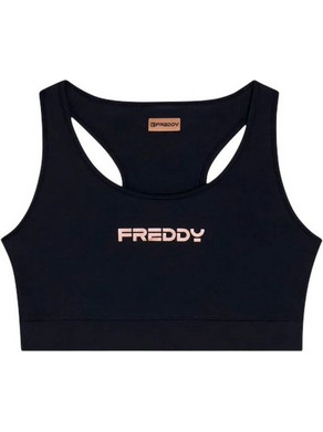 Freddy Αθλητικό Μπουστάκι με Μέτρια Στήριξη Μαύρο F25WSFB1-N