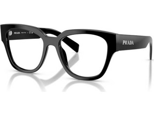 Prada PRC06V 16K1O1 Γυναικείος Σκελετός Γυαλιών Οράσεως Κοκάλινος Μαύρος