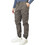 Rebase Ανδρικό Παντελόνι Cargo Joggers Κανονική Εφαρμογή Ανθρακί 252-RCCP-4051