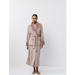 Aruelle Demi Γυναικεία Ρόμπα Χειμωνιάτικη Fleece Ροζ 39.01.23.867