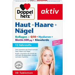 Doppelherz Skin Hair Nails 30 Ταμπλέτες