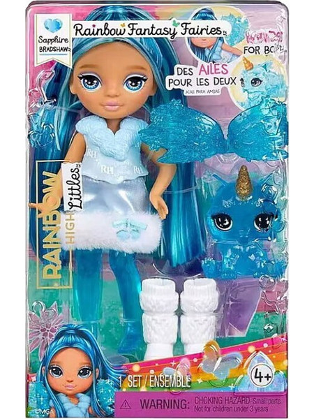 MGA Entertainment Rainbow High Littles Fantasy Fairies Sapphire Bradshaw
