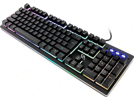 California Access Iguana CA-1413HQ Gaming Πληκτρολόγιο RGB Black