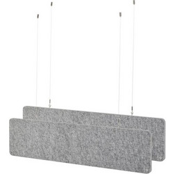 t.akustik PET Pendant Absorber 30 Ηχοαπορροφητικό Πάνελ 30x120x2.5cm 1τμχ Γκρι