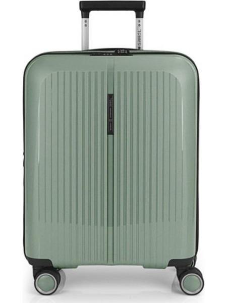 Gabol Brooklyn 123922-004 Βαλίτσα Καμπίνας 55x40x22cm με 4 Ρόδες Πράσινη