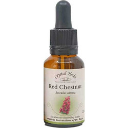 Crystal Herbs Red Chestnut Ανθοΐαμα σε Σταγόνες για Άγχος 25ml