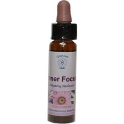 Crystal Herbs Inner Focus Ανθοΐαμα σε Σταγόνες για Συγκέντρωση 10ml