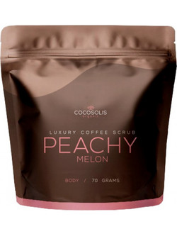 Cocosolis Luxury Coffee Peachy Melon Scrub Σώματος 70gr