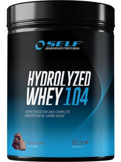 Self Omninutrition Hydrolyzed Whey 104 Chocolate Πρωτεΐνη Ορού Γάλακτος Γράμμωσης 600gr