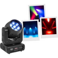 Mac Mah IZY715 Φωτορυθμικό Προβολέας Wash LED DMX με Ρομποτική Κεφαλή RGBW