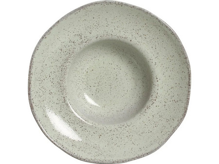 Porto Brasil Ceramica Organic Pistache Πιάτο Βαθύ Κεραμικό 28cm 0752181