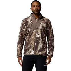 Columbia Ανδρική Ζακέτα Fleece με Φερμουάρ Καφέ 2135511-254