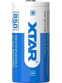 Xtar Rechargeable CR123 850mAh 1τμχ