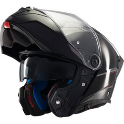 MT Atom 2 SV Gloss Black Κράνος Μηχανής Flip-Up 1650gr