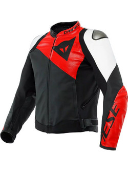 Dainese Sportiva Matt Black Lava Red White