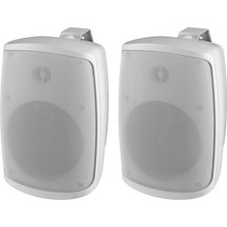 Monacor 08T/WS Παθητικά Ηχεία Εξωτερικού Χώρου 120W Αδιάβροχα IP65 Λευκά (Ζεύγος)