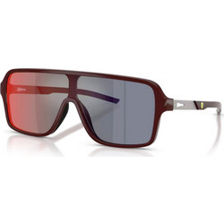 Ferrari FZ6022U 525/M532 Ανδρικά Γυαλιά Ηλίου Aviator Κοκάλινα Μαύρα με Μαύρο Φακό