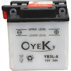 Oyek Μπαταρία Μοτοσυκλέτας YB3L-A 3Ah