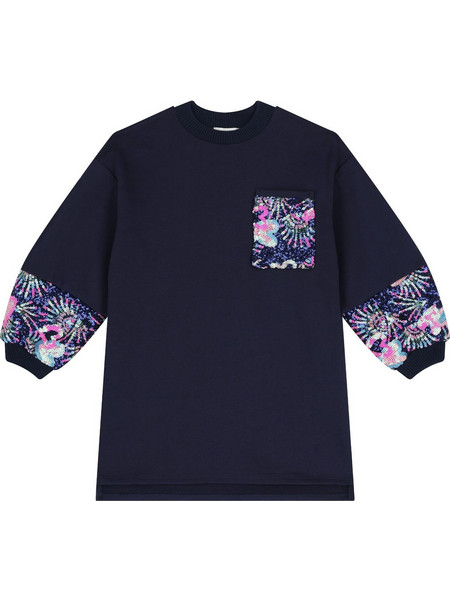 Billieblush Παιδικό Φόρεμα Navy Μπλε U21285
