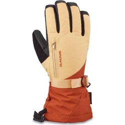 Dakine Sequoia Γυναικεία Γάντια Σκι & Snowboard με Μεμβράνη Gore-Tex Μπεζ Κόκκινα
