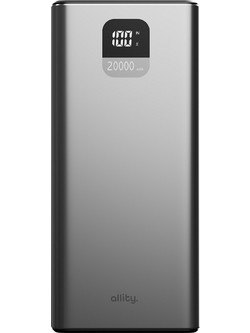 Allity APB-100 Power Bank 20000mAh 22.5W με 2 Θύρες USB-A & Θύρα USB-C Power Delivery Grey