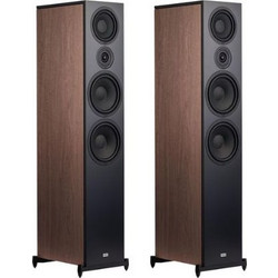 Heco Aurora XT 1000 Ζεύγος Ηχείων Hi-Fi Δαπέδου 380W 3 Δρόμων Walnut