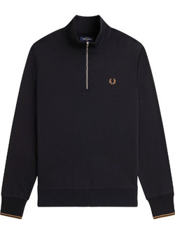 Fred Perry Ανδρικό Φούτερ Μαύρο M3574-577