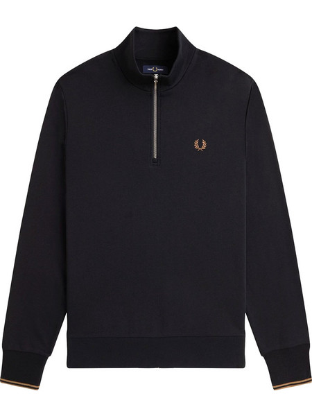 Fred Perry Ανδρικό Φούτερ Μαύρο M3574-577